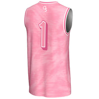 #1 Georgia Southern Eagles GameDay Greats Lightweight Basketball Fashion Jersey - Pink