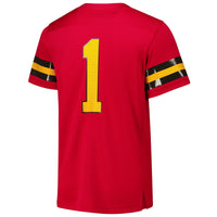 #1 Grambling Tigers adidas Premier Strategy Jersey - Red