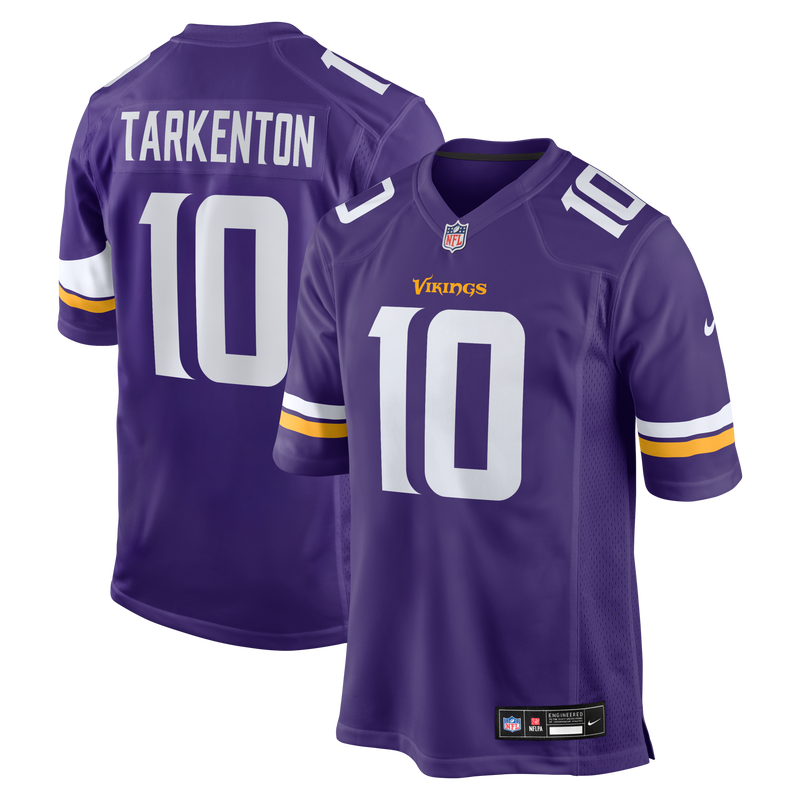 Minnesota Vikings Fran Tarkenton Nike Purple Game Retired Player Jersey