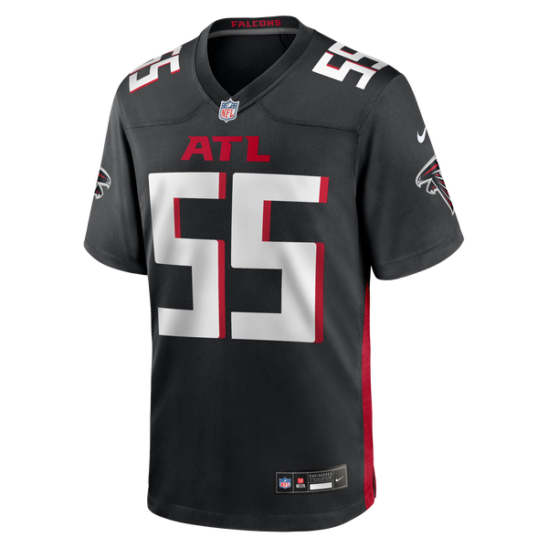 Atlanta Falcons John Abraham Nike Black Game Retired Player Jersey