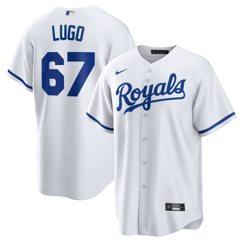 Kansas City Royals Seth Lugo Nike White Home Replica Jersey
