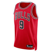 Chicago Bulls Nike Icon Edition Swingman Jersey - Red - Nikola Vučević
