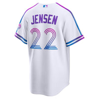 Kansas City Royals Carter Jensen Nike White 2026 City Connect Stadium Jersey
