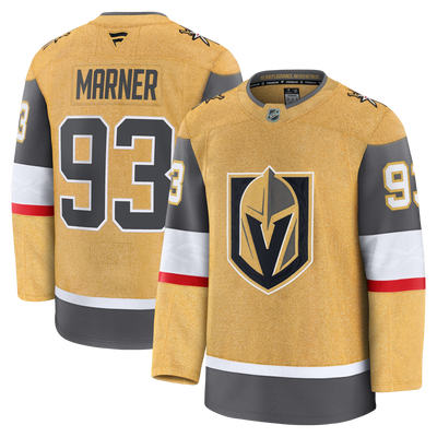 Vegas Golden Knights Mitch Marner Fanatics Gold Home Premium Jersey
