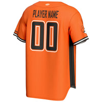 Oklahoma State Cowboys GameDay Greats NIL Pick-A-Player Lightweight Baseball Jersey - Orange