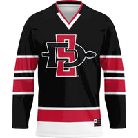 San Diego State Aztecs GameDay Greats Hockey Jersey - Black