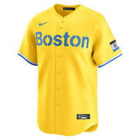Boston Red Sox David Ortiz Nike Gold City Connect Retired Player Jersey
