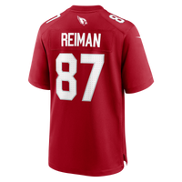 Arizona Cardinals Tip Reiman Nike Cardinal Team Game Jersey