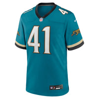 Jacksonville Jaguars Josh Hines-Allen Nike Teal Prowler Throwback Player Game Jersey
