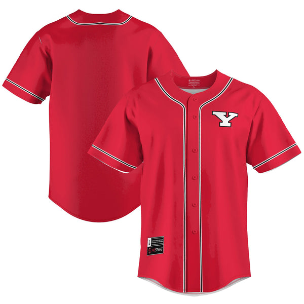 Youngstown State Penguins GameDay Greats Lightweight Baseball Jersey - Red