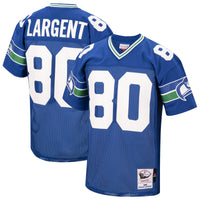 Seattle Seahawks 1985 Steve Largent Mitchell & Ness Royal Authentic Throwback Retired Player Jersey