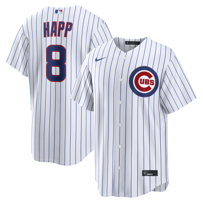 Chicago Cubs Ian Happ Nike White Home Replica Jersey