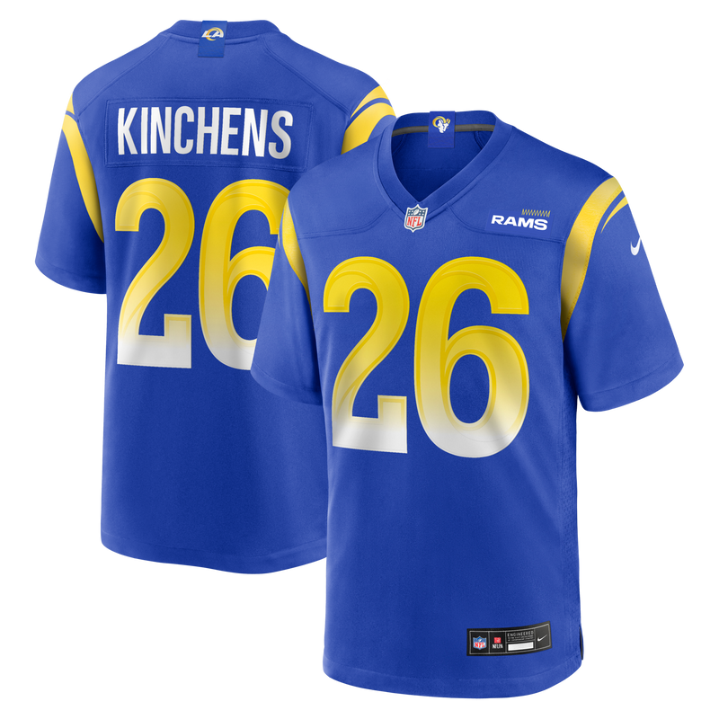 Los Angeles Rams Kamren Kinchens Nike Royal Team Game Jersey