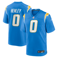 Los Angeles Chargers Daiyan Henley Nike Powder Blue Team Game Jersey