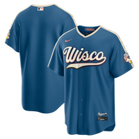 Milwaukee Brewers Nike Mineral Blue 2026 City Connect Stadium Jersey