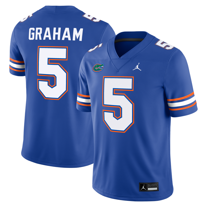 Myles Graham Florida Gators Nike Game Football Jersey - Royal