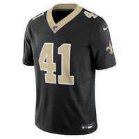 New Orleans Saints Alvin Kamara Nike Black Vapor F.U.S.E. Limited Jersey