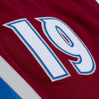 Colorado Avalanche Joe Sakic Mitchell & Ness White 1995 Power Play Jersey