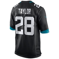 Jacksonville Jaguars Fred Taylor Nike Black Retired Player Alternate Game Jersey