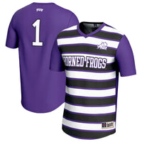 #1 TCU Horned Frogs GameDay Greats Lightweight Soccer Fashion Jersey - Purple