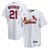 St. Louis Cardinals Lars Nootbaar Nike White Home Replica Jersey