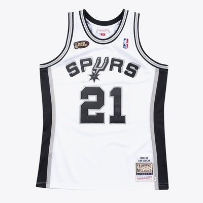 San Antonio Spurs Mitchell & Ness Authentic Jersey Home Finals Tim Duncan 1998-99