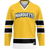 Marquette Golden Eagles GameDay Greats Hockey Jersey - Blue