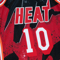 Miami Heat Mitchell & Ness Tim Hardaway 1996 Hyper Hoops Swingman Jersey - Scarlet
