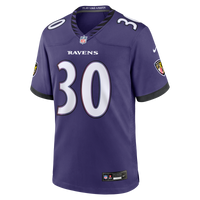 Baltimore Ravens Ryan Eckley Nike Purple Team Game Jersey