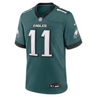 Philadelphia Eagles Jihaad Campbell Nike Midnight Green Team Game Jersey