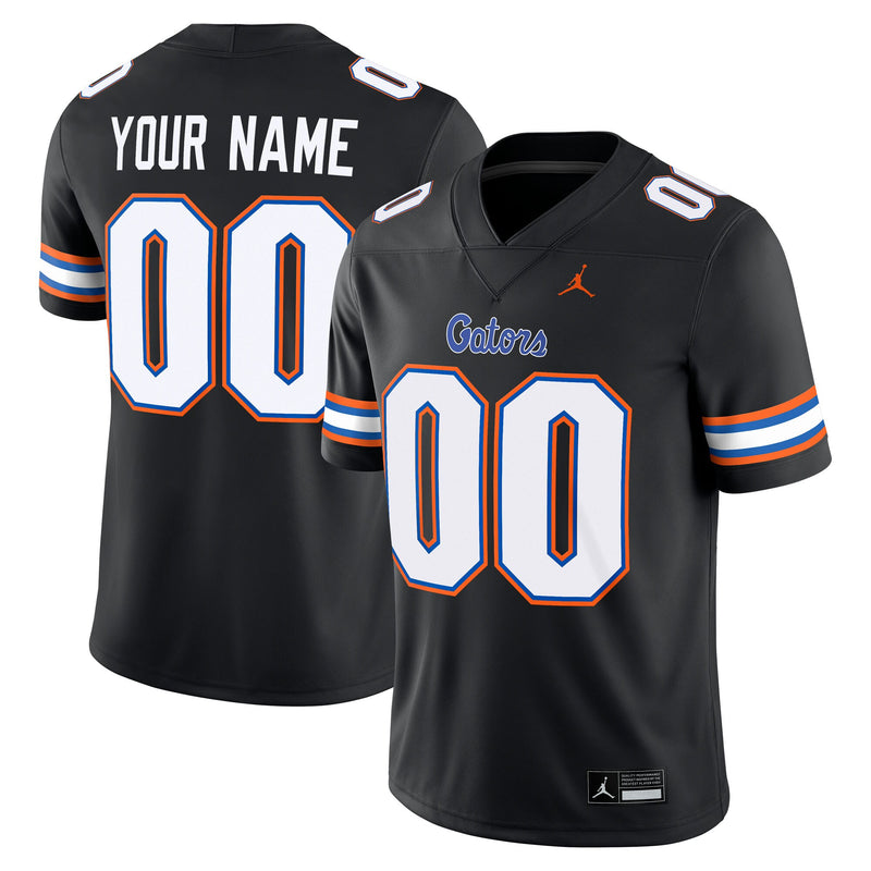 Florida Gators Jordan Brand Alternate Custom Game Jersey - Black