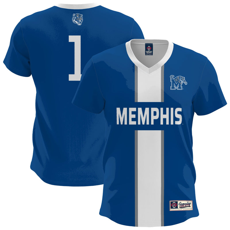 Memphis Tigers GameDay Greats Lightweight Soccer Fashion Jersey - Royal