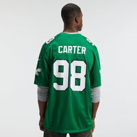 Philadelphia Eagles Jalen Carter Nike Kelly Green Alternate Game Jersey
