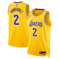 Los Angeles Lakers Nike Icon Edition Swingman Jersey - Gold - Jarred Vanderbilt