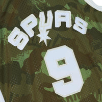 San Antonio Spurs Mitchell & Ness Tony Parker 2000 Ghost Camo Swingman Jersey - Green