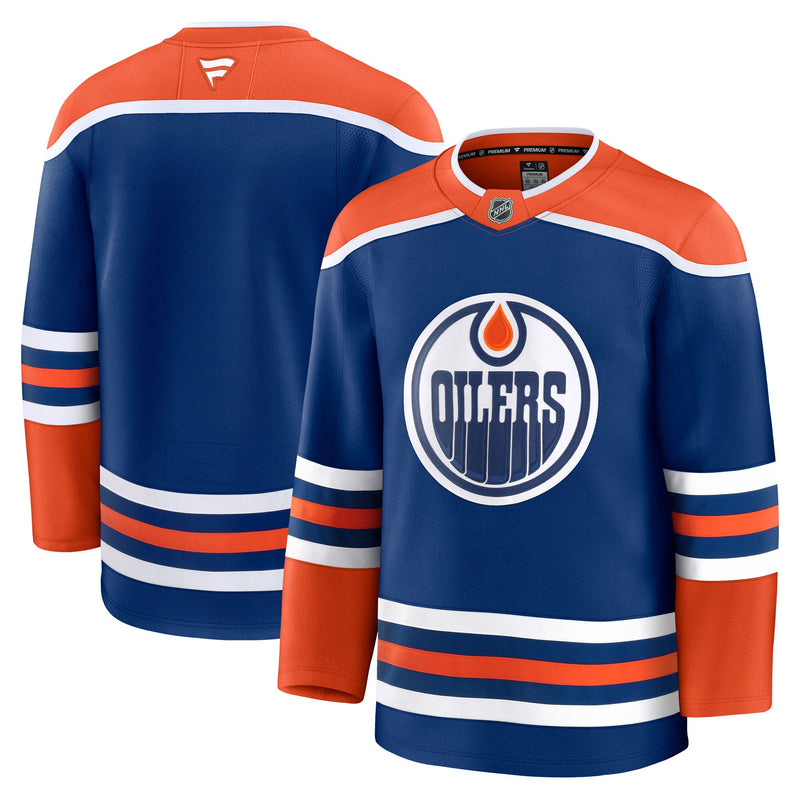 Edmonton Oilers Fanatics Royal Home Premium Jersey