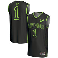 #1 South Florida Bulls GameDay Greats Lightweight Basketball Jersey - Black