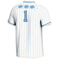 #1 North Carolina Tar Heels GameDay Greats Lightweight Softball Jersey - White