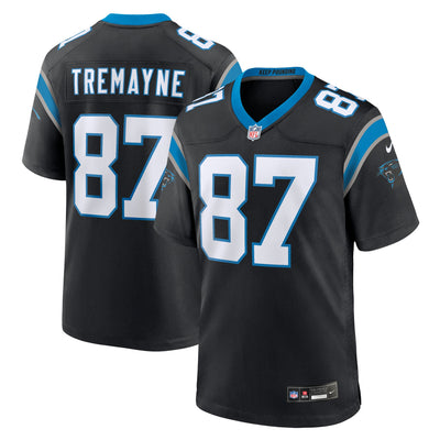 Carolina Panthers Brycen Tremayne Nike Black Team Game Jersey
