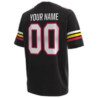 Maryland Terrapins Under Armour Custom Replica Football Jersey - Black