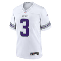 Minnesota Vikings Jordan Addison Nike White Alternate Game Player Jersey