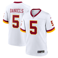 Washington Commanders Jayden Daniels Nike White Game Super Bowl Era Jersey
