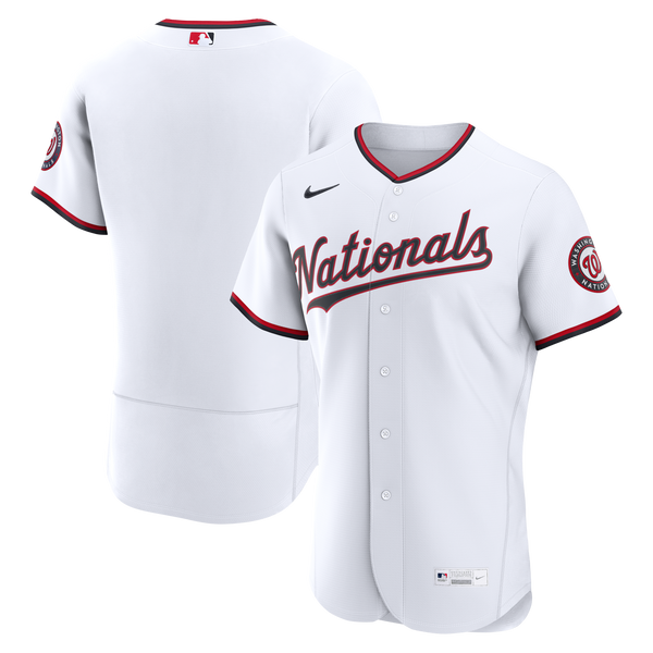 Washington Nationals Nike White Home Authentic Jersey