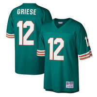Miami Dolphins Bob Griese Mitchell & Ness Aqua Legacy Replica Jersey