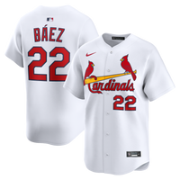 St. Louis Cardinals Joshua Báez Nike White Home Limited Player Jersey