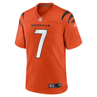 Cincinnati Bengals Boomer Esiason Nike Orange Retired Player Alternate Game Jersey