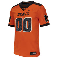 Oregon State Beavers Nike Custom Football Game Jersey - Orange