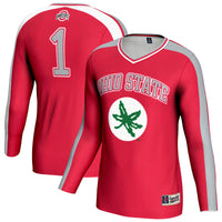 Ohio State Buckeyes GameDay Greats #1 Lightweight Volleyball Fashion Jersey - Scarlet