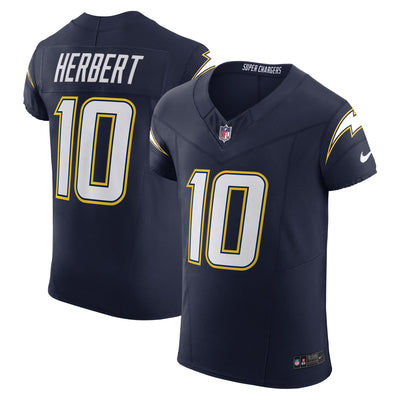 Los Angeles Chargers Justin Herbert Nike Navy Alternate Vapor F.U.S.E. Elite Jersey