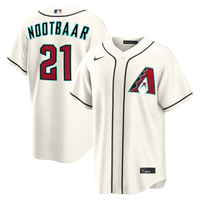 Arizona Diamondbacks Lars Nootbaar Nike Cream Home Replica Jersey